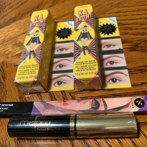 Brow and eyeliner bundle.
